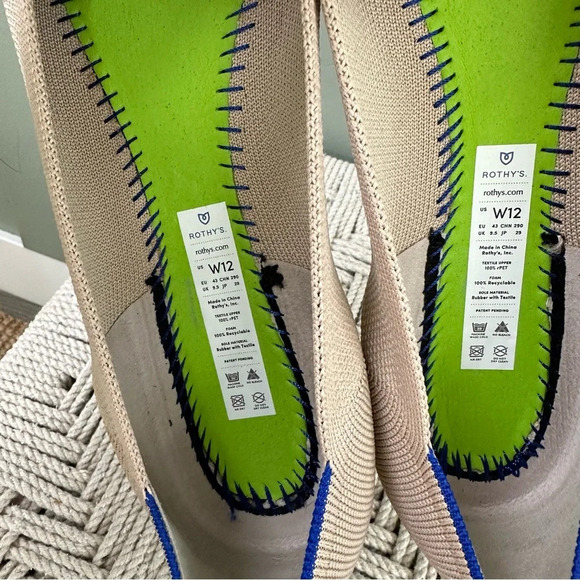 Rothy’s point ii flats size 12 - Picture 7 of 11
